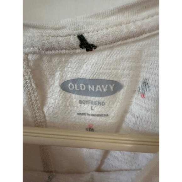 Old Navy boyfriend women’s size large small cactus T-shirt - Picture 5 of 7